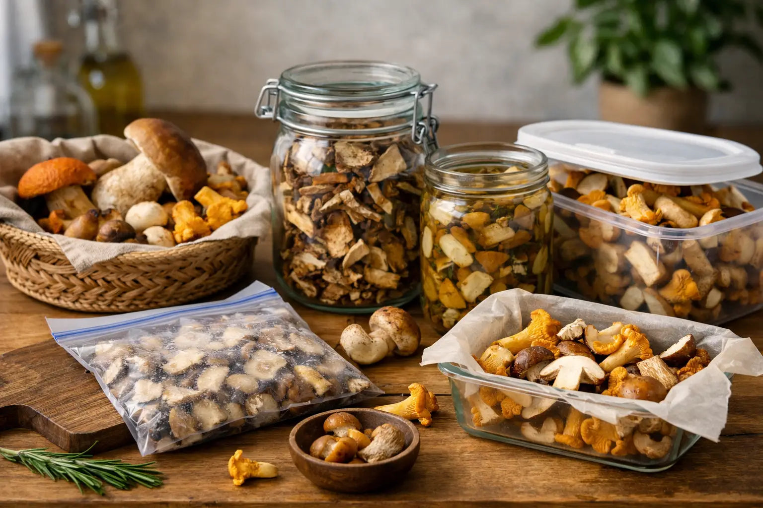 How to Store Wild Mushrooms Properly